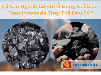 Tại Sao Ng&agrave;nh Cơ Kh&iacute; Ở Đồng Nai Chọn Than Indonesia Thay Thế Dầu FO?